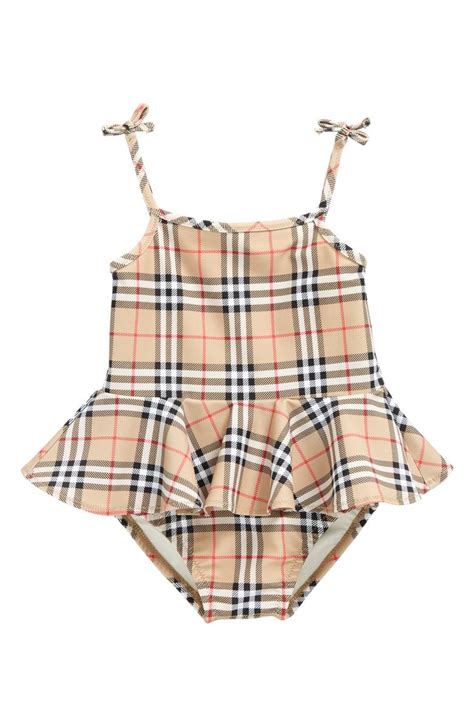 burberry dresses girls|Burberry swimwear for girls.